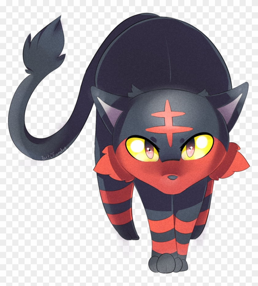 Litten Pokemon - Google Search - Litten Pokemon Sun And Moon Gif Transparent Clipart