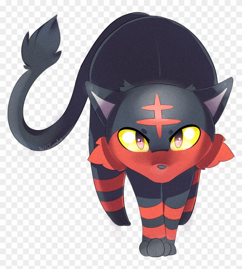 Litten Pokemon Google Search Litten Pokemon Sun And Moon Gif Transparent Clipart Pikpng