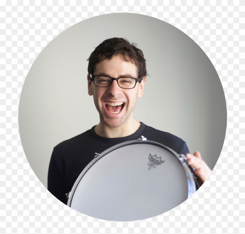 Rob Headshot Right Size - Drumhead Clipart