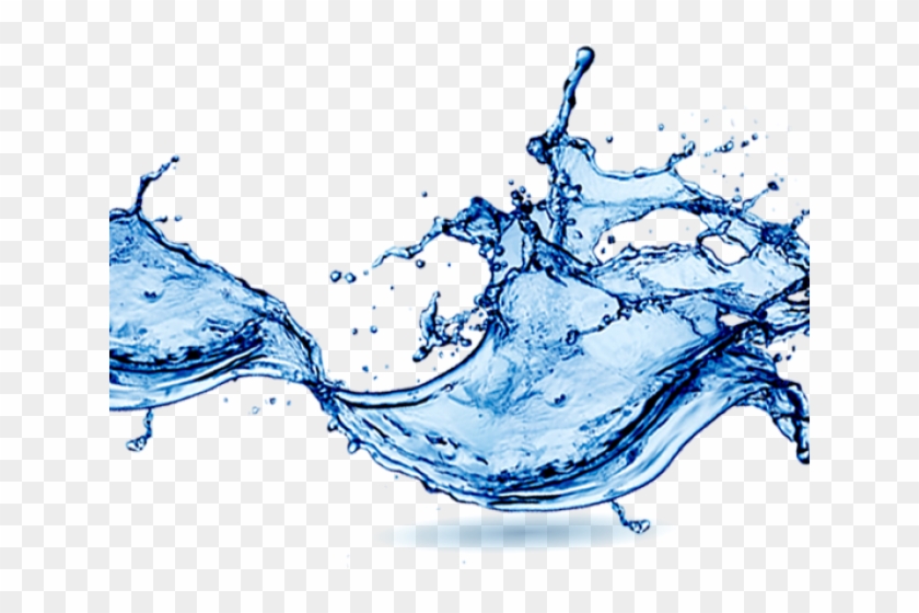 Blue Water Clipart Water Splatter - Bath Bombs Clip Art - Png Download