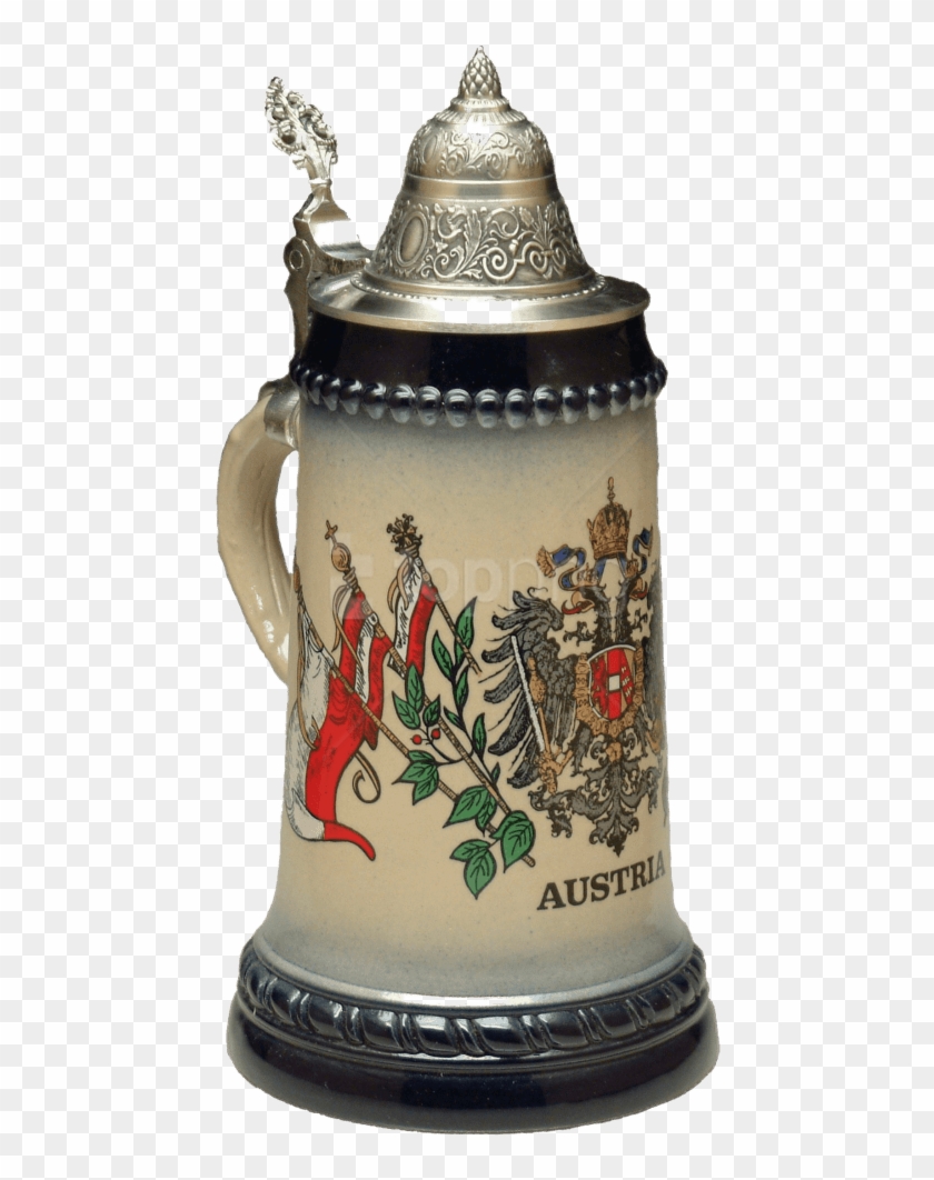 Free Png Download Beer Mug Austrian Symbols Png Images - Ceramic Clipart #2739470