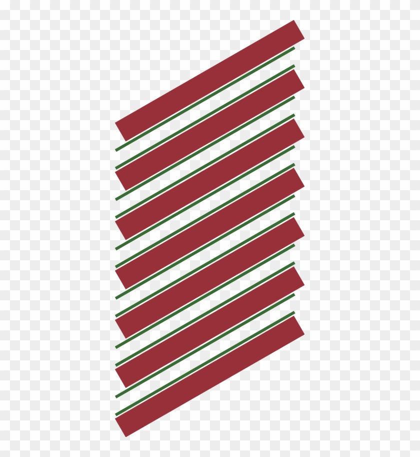 Free Online Stripes Christmas Twill Borders Vector - Carmine Clipart