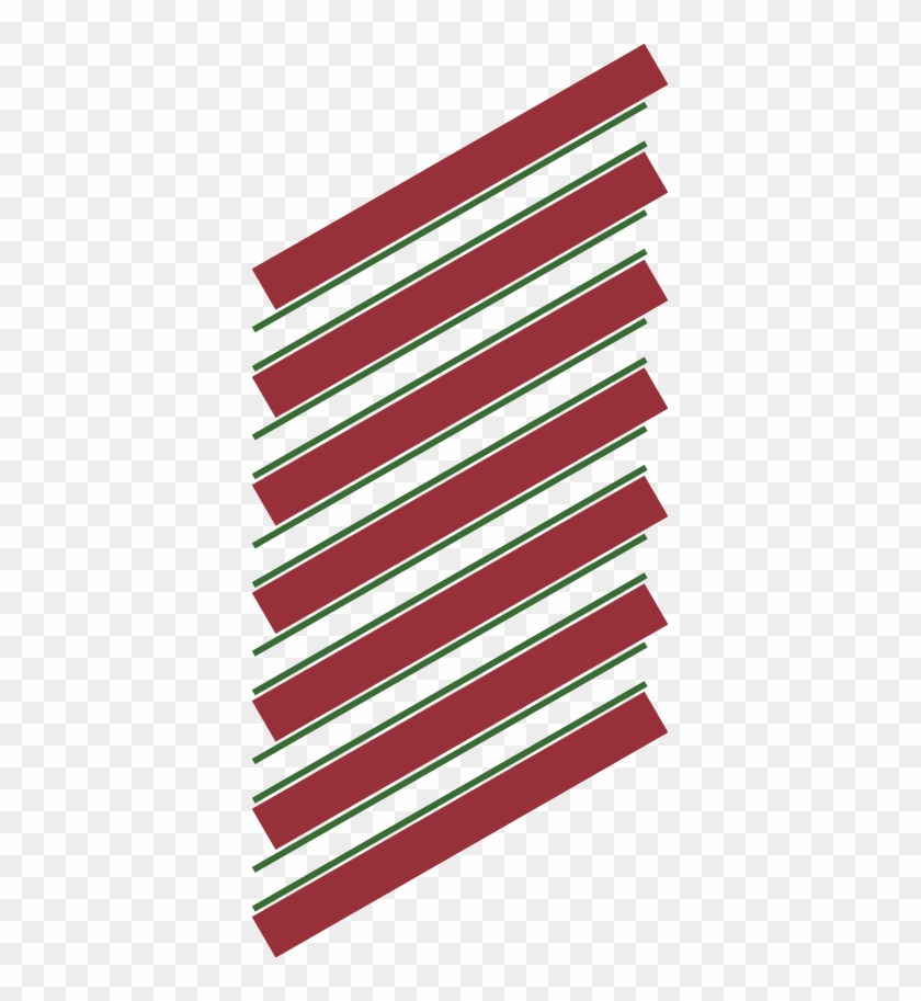 Free Online Stripes Christmas Twill Borders Vector - Carmine Clipart #2739633