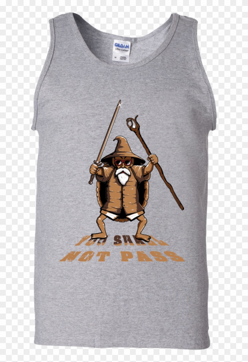 You Shall Not Pass Dbz Master Roshi Best Dragon Ball - T-shirt Clipart