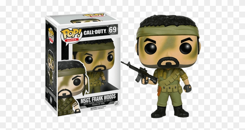 Call Of Duty - Frank Woods Funko Clipart