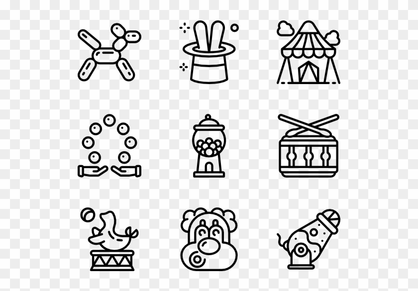 Circus - Life Icon Transparent Background Clipart