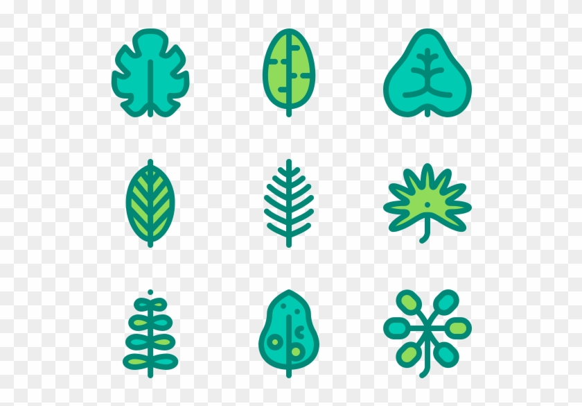 Tropical Leaves Clipart