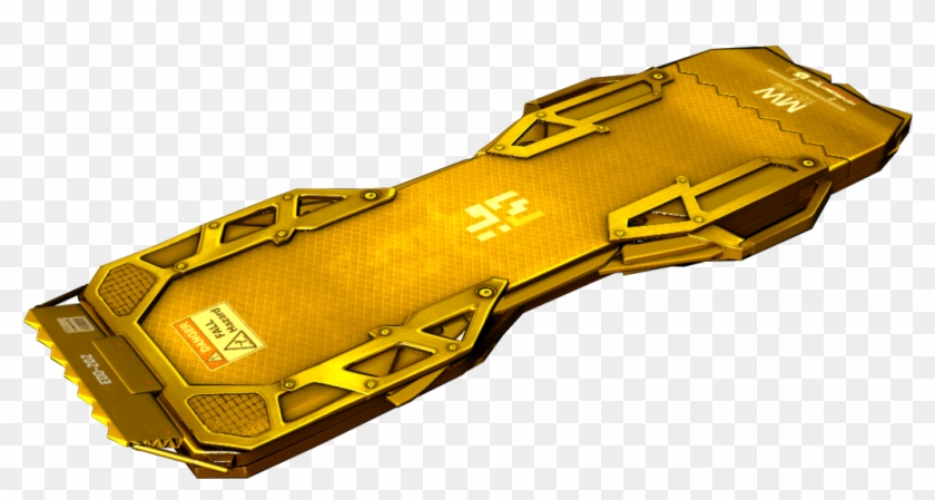 Advanced Gold Hoverboard - Car Clipart #2741462