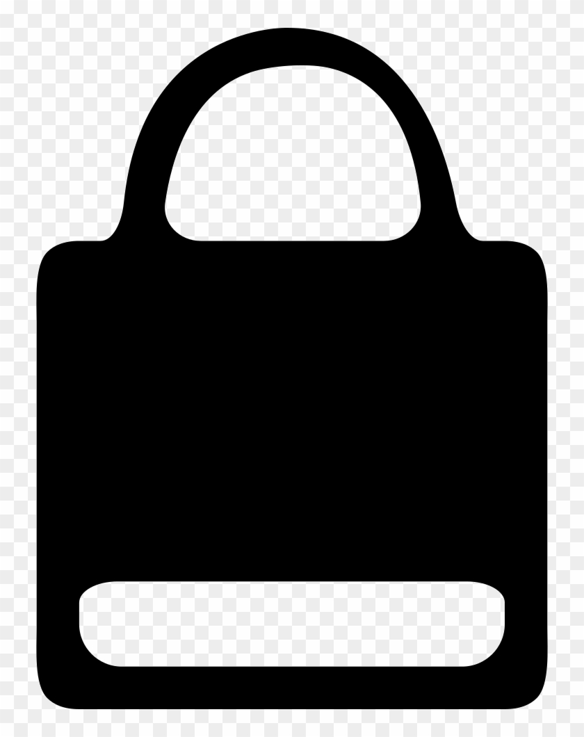 Black Paper Bag Comments - Tote Bag Clipart #2741584