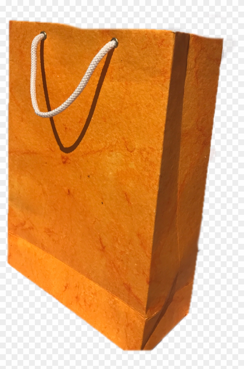 Brown Designer Paper Bag, Paper Bag - Tote Bag Clipart #2741682