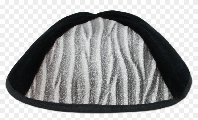 Black Velvet Kippah With Sky Triangalur - Beanie Clipart #2741865