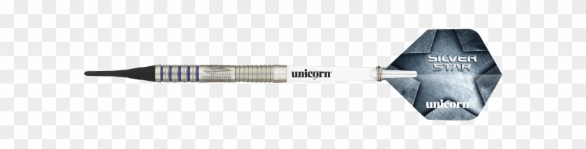 Unicorn Gary Anderson Silver Star Style B - Darts Clipart