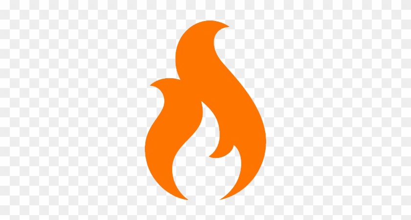 Flame Icon Vector Clipart #2742030