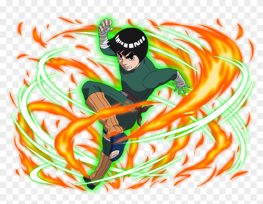 Rock Lee By Aikawaiichan - Rock Lee Png Clipart