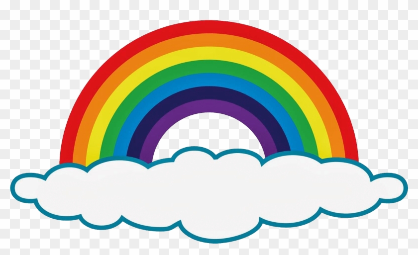 Free Download These Rainbow Clip Art - Color Is The Rainbow - Png Download