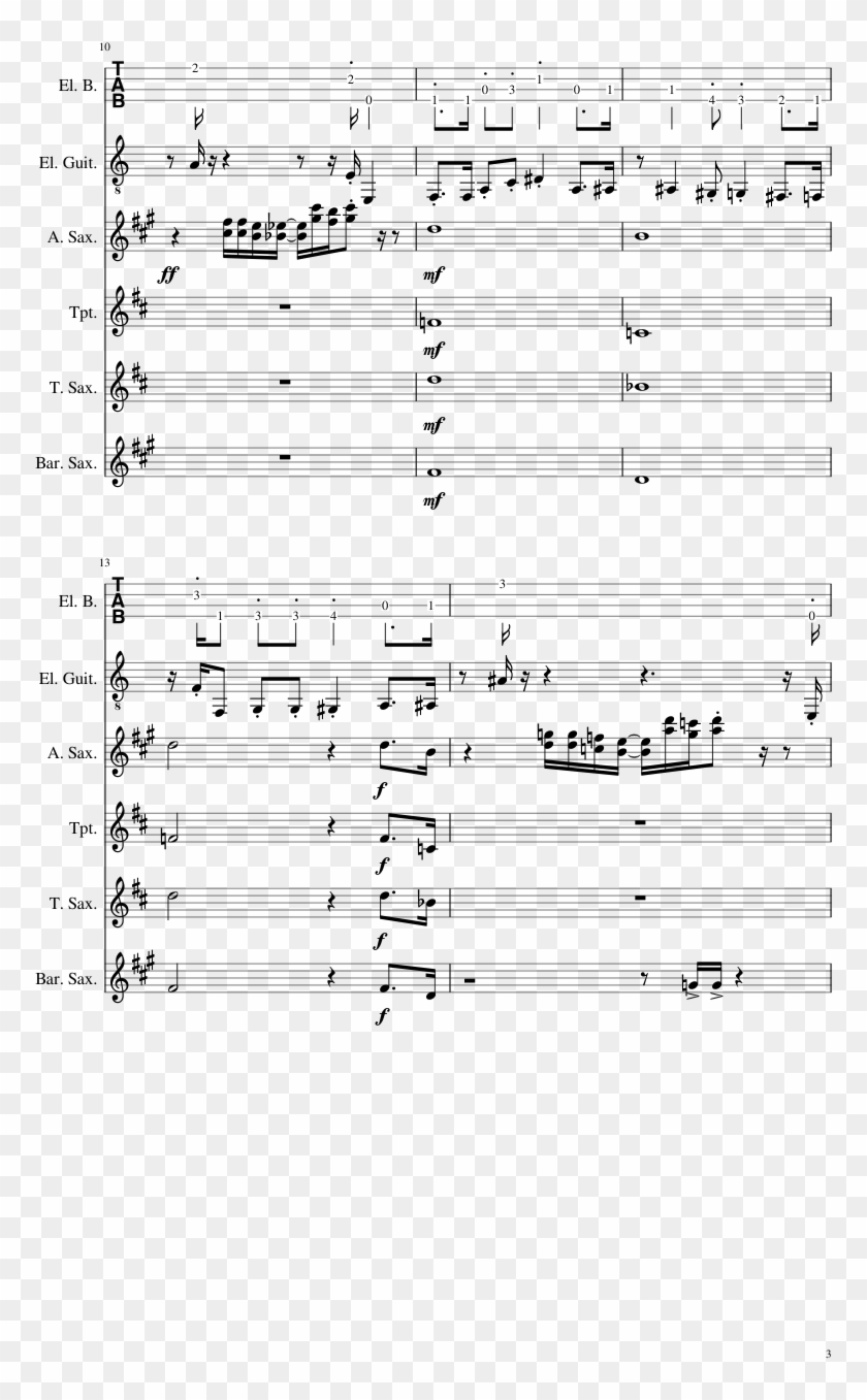 "seinfeld" Theme Song Sheet Music Composed By Written - Sheet Music Clipart