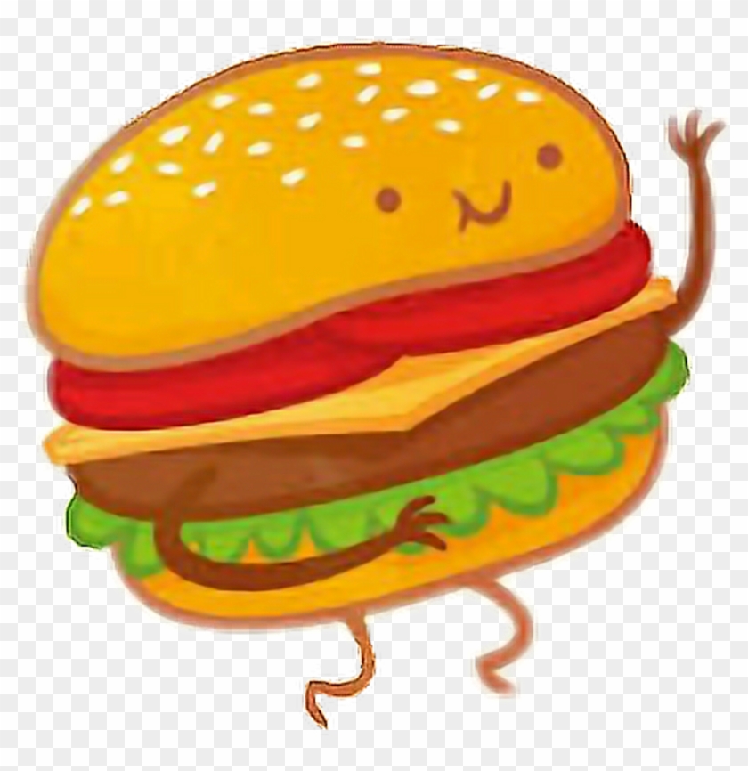 Hamburguesa Mejoresamigas Siganme Mejores Amigas - Burger And Fries Bff Clipart #2742685