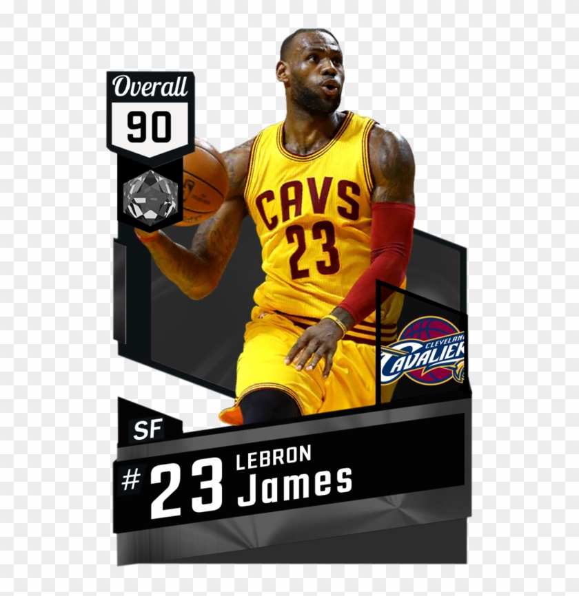 2kmtcentral Cleaveland Cavaliers, King Lebron James, - Paul George Myteam 17 Clipart #2743245