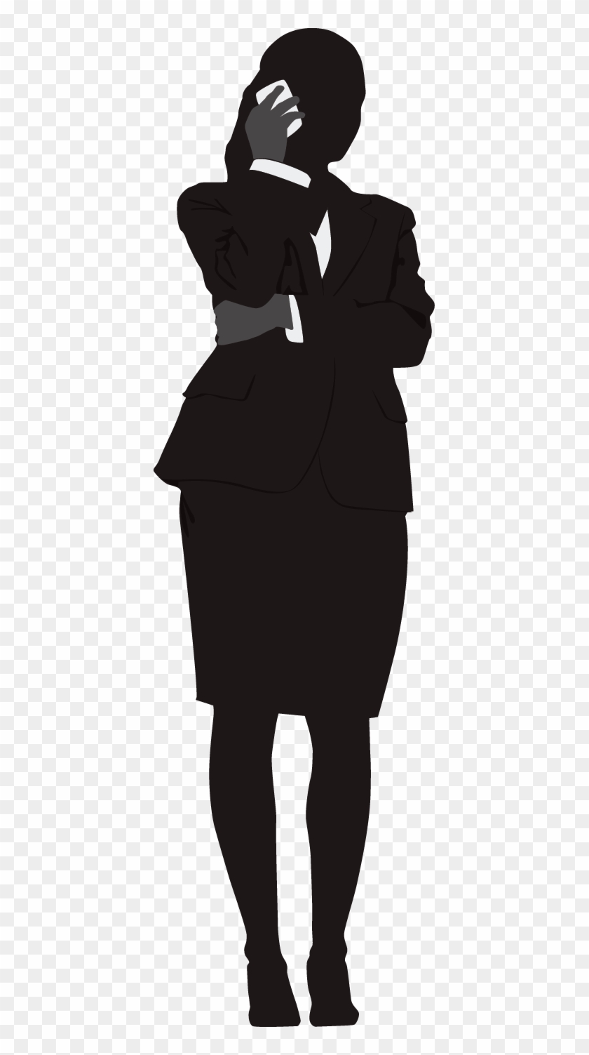 Woman Silhouette Clipart #2743503