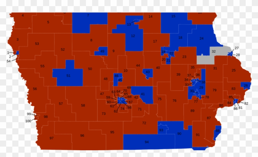 Although The Redistricting Process Differs Across States, - Gerrymandering Iowa Clipart