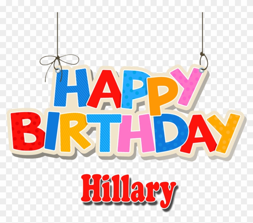 Hillary Png Background Clipart - Happy Birthday Mia Png Transparent Png