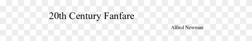 20th Century Fanfare - Bank Clipart #2743857