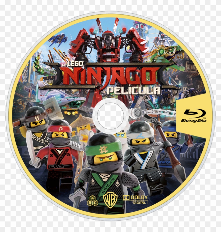 The Lego Ninjago Movie Bluray Disc Image - Lego Ninjago Movie 4k Clipart #2743983