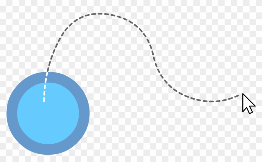 At Each Point During The Move, Our Draggable Element - Amo Tejer Clipart #2744228