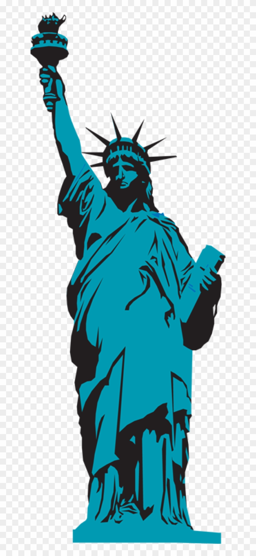Statue Of Liberty Clipart Free - Statue Of Liberty - Png Download