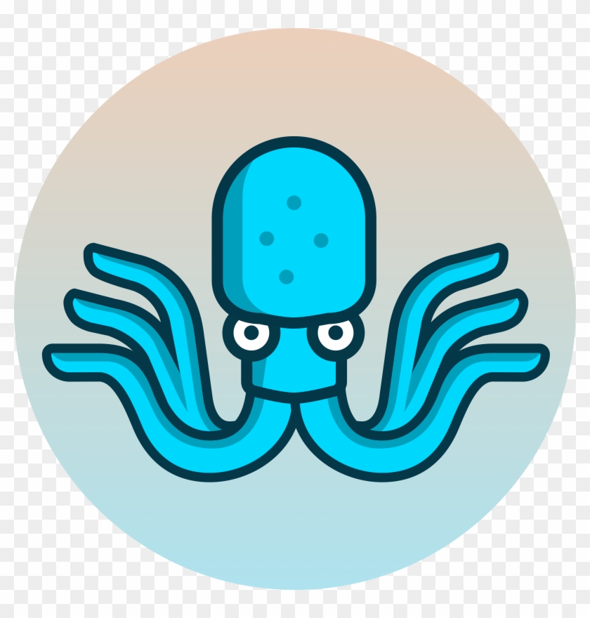 Graphic Library Github Svg Octopus - React Clipart