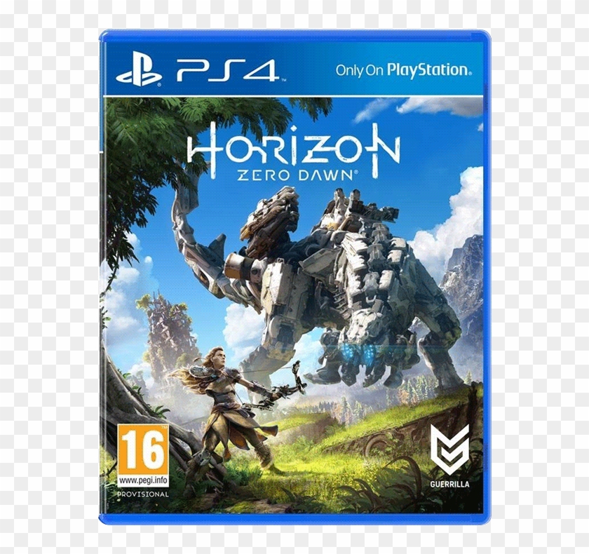 Horizon Zero Dawn Box Ps4 Png Clipart #2744750