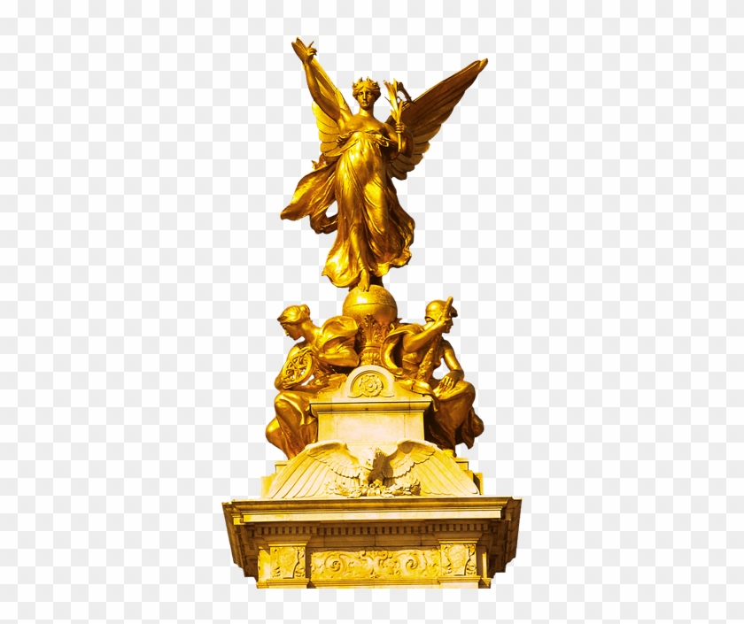 Gold Statue Of Liberty Png - Buckingham Palace Clipart