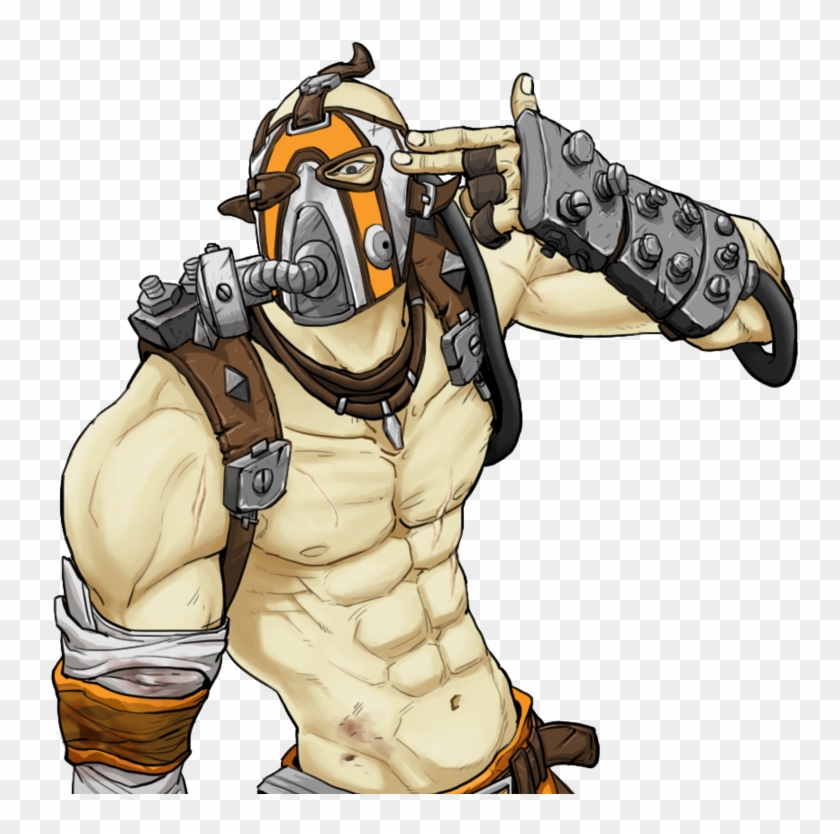 Borderlands 2 Krieg Artwork - Artwork Borderlands 2 Krieg Clipart #2745154