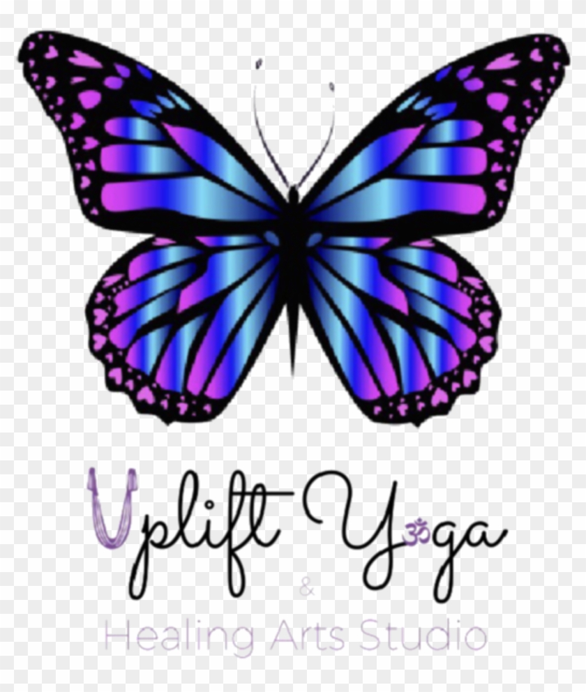 Uplift Yoga & Healing Arts Studiouplift-yoga - Purple Transparent Background Butterfly Clipart #2745773