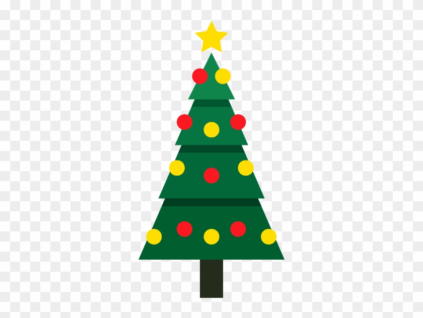 Christmas Emoji Plus Messages Sticker-9 - Cute Christmas Tree Clipart - Png Download #2746009
