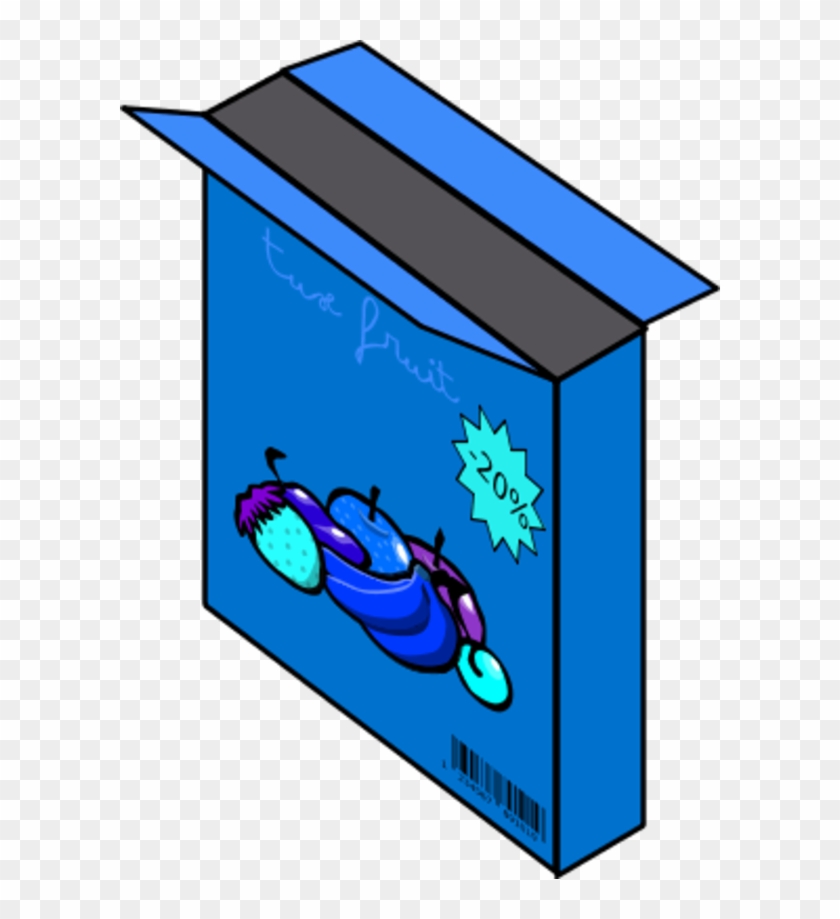 Vector Clip Art - Cereal Box Clip Art - Png Download