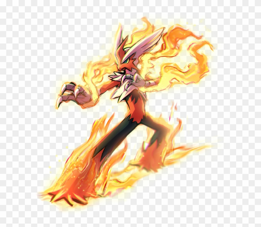 Mega Blaziken Png - Mega Gx Pokemon Cards Rare Clipart