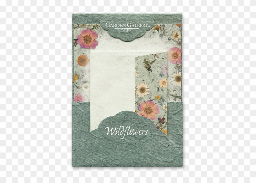 Meadow Blooms Wildflower Premium Stationery - Patchwork Clipart #2746704
