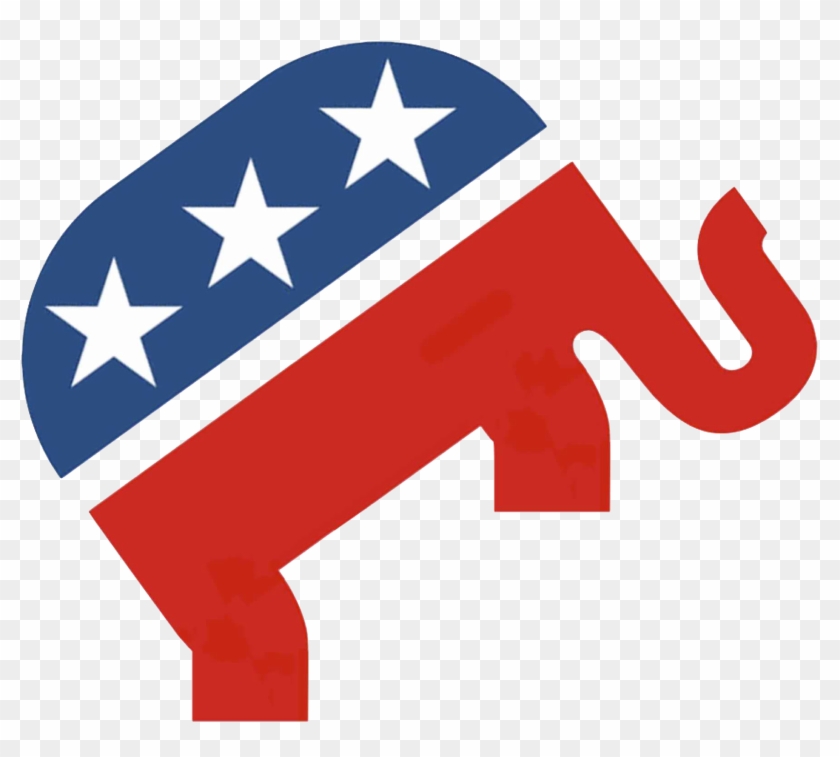 Republican Elephant Transparent - Republican Elephant Transparent Background Clipart