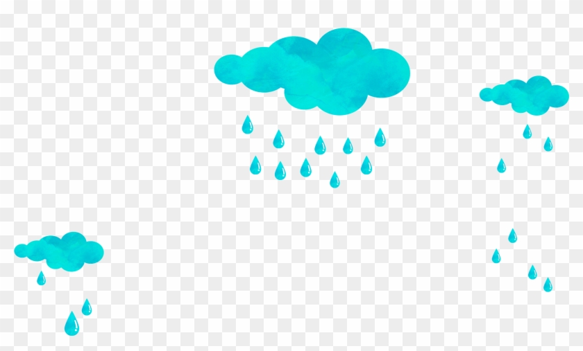 Graphic Design Transprent Png - Rain Graphic Clipart #2746892