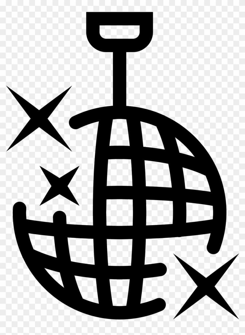 Ball Icon Free Download - Disco Ball Icon Png Clipart