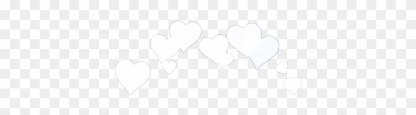 #interesting #crown #heart #heartcrown #white #instagram - Heart Booth Png Yellow Clipart