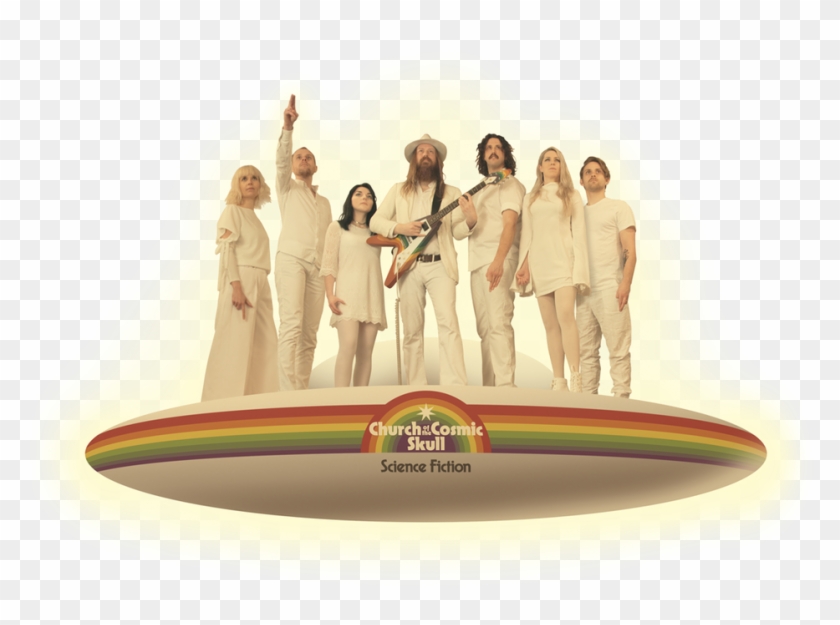 And Enter The Inner Sanctum - Church Of The Cosmic Skull Science Fiction Clipart