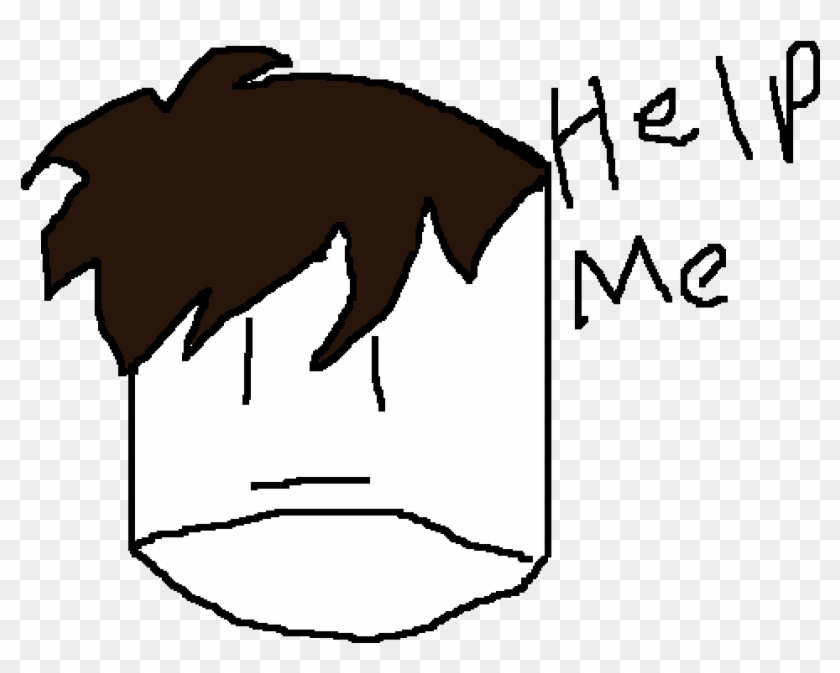 Help Me I Have Turned Into A Marshmello - Cartoon Clipart