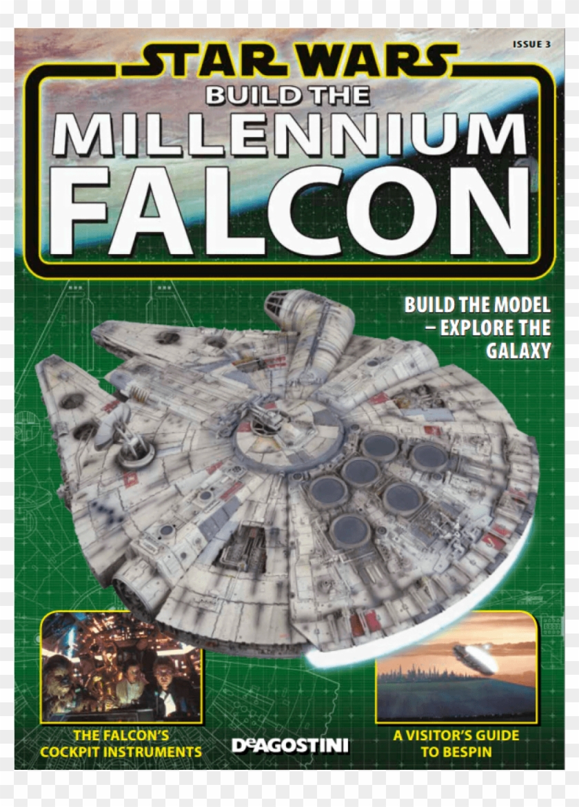 Magazine 3 - Deagostini Build The Millennium Falcon Issue 95 Clipart #2747313