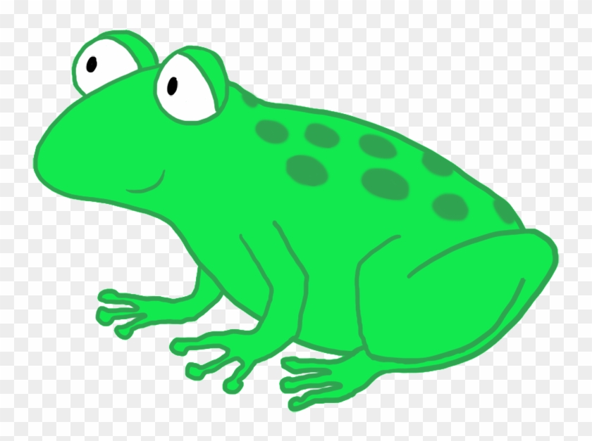 Green Frog Clipart Coqui Frog - Frog Cartoon No Background - Png Download #2747545