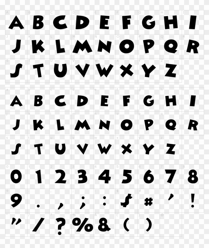 Fonte Mickey Clipart #2748432