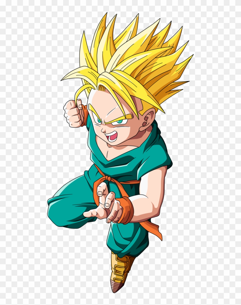 38 Images About Goten And Trunks On We Heart It - Kid Trunks Ssj Clipart