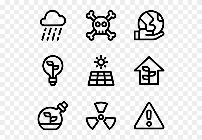 Ecology - Business Line Icon Png Clipart #2749275