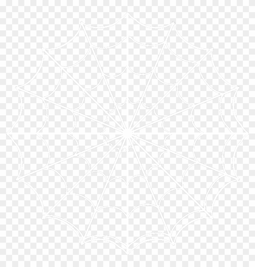 White Spider Web Png Clipart #2749482